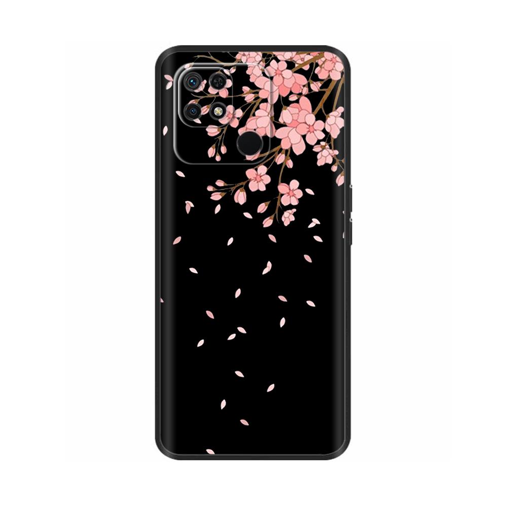 Cover For Xiaomi Redmi 10C Case For Redmi 10C Capas Phone Case Soft Black Silicone Bumper Back Case For Redmi 10C Fundas 6.71"