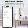 EWelink Zigbee Temperature And Humidity Sensor Indoor Thermometer Detector Monitor Smart Home Works With Alexa Google Assistant