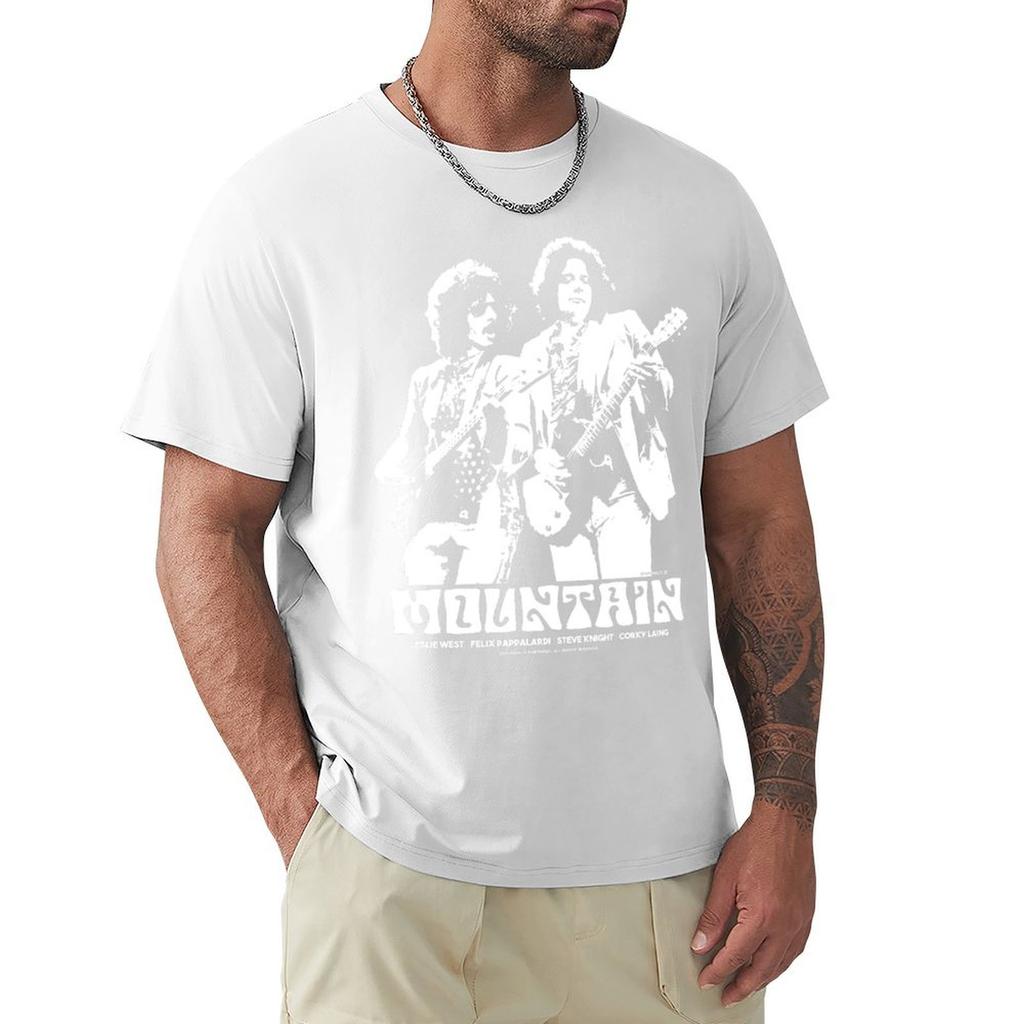 Mountain American Hard Rock Band TShirt Sun Protective Outdoor Tee Top