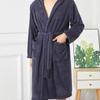 Women's Extra Plush Coral Fleece Bathrobe - Extra Large, Thick, Mid-Length, Long Sleeve Pajamas