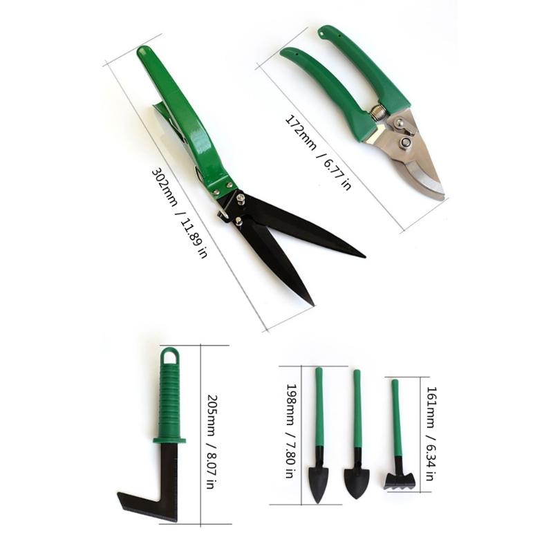 Multifunctional Ergonomic Garden Tool Kit with Branch Scissors and Water Sprayer Bottle Easy to Use for Home Gardening