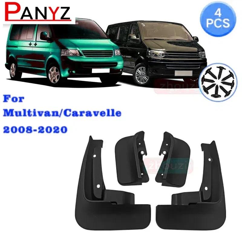 Mud Flaps MudFlaps Fender Front Rear Mudguards For Volkswagen VW Transporter Caravelle Multivan T5 T6 2008-2020