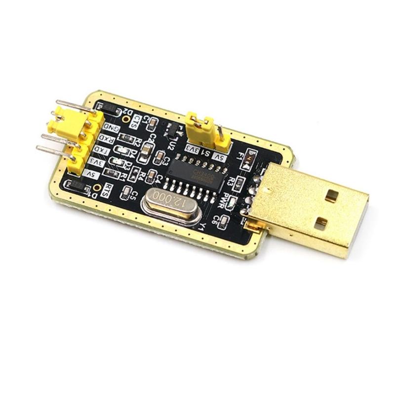 CH340G RS232 to TTL USB Adapter for Microcontroller Communication and Firmware Debugging