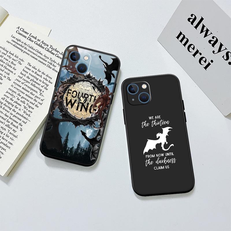 Fourth wing Phone Case for Samsung Galaxy A11 A12 A13 A15 A52S A53 A55 A56 A70 A71 A72 A73 F06 F16 F56 S10 Plus S10e