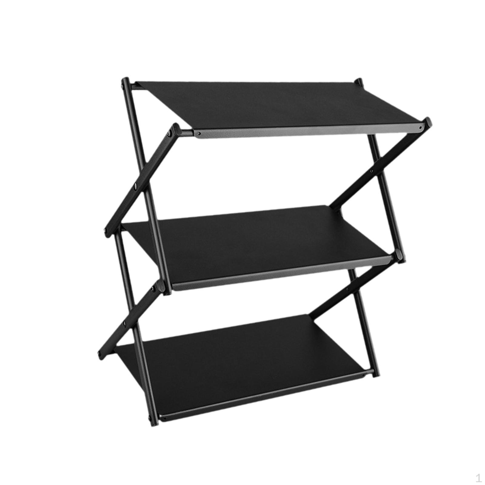 

Кемпинг Складная Стойка для Хранения Подставка для Растений Настольный Органайзер Экономия Места Удобная Демонстрация