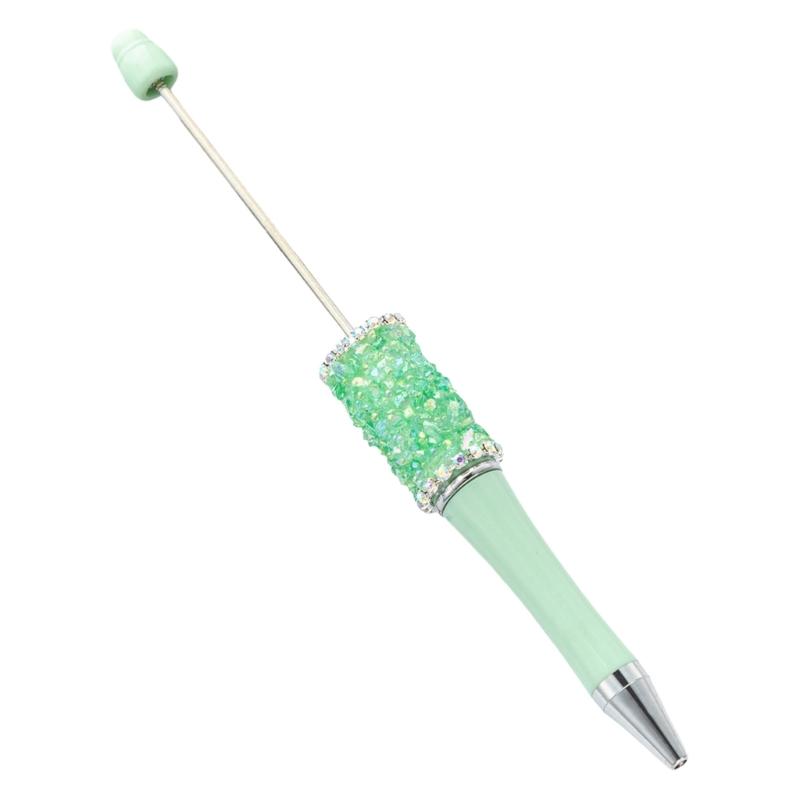 Beadable Ballpoint Pen Rhinestones Ballpoint Pen Funny Writing Pen for Boy Girl Kid Class Reward Birthday Party Favor