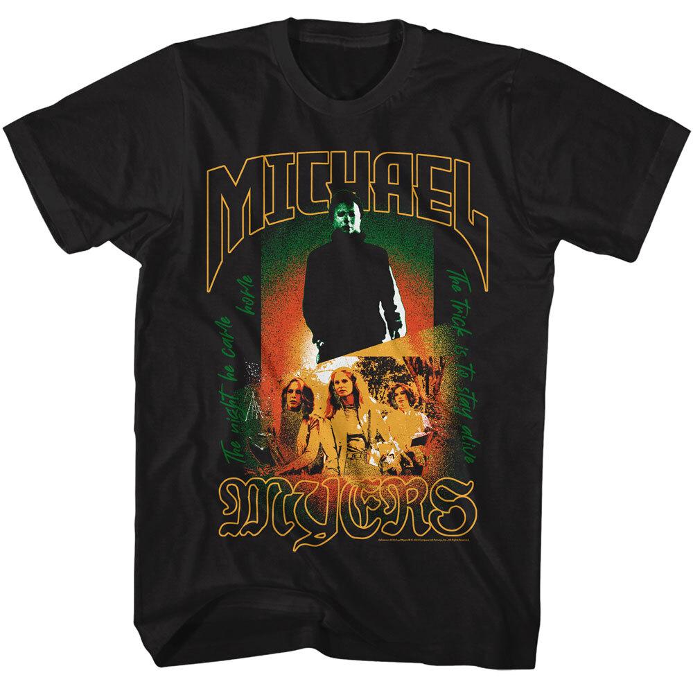 Halloween Michael Myers Horror Movie Print Cotton Short Sleeve TShirt Unisex Women Summer Vintage Streetwear Casual Tee Tops