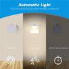 AEE4-Motion Sensor LED Night Light Lamps Children's Night Light Smart LED Night Lamp For Bedside Table Bedroom Nigh EU Plug