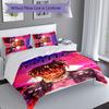3pcs Custom Name Juice WRLD Set,Includes 1 Duvet Cover and 2 Pillowcases,All-season Bedroom Decor