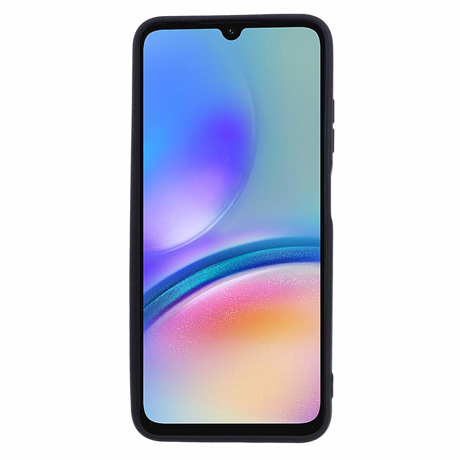 

For Samsung Galaxy A05s 4G TPU Case Matte Anti-fingerprint Phone Cover Black
