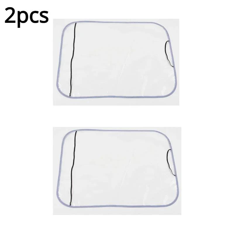 2pcs Anti-dirty Protection Car Seat Cover Waterproof Anti-Kick Car Seat Back Protector Cover for Children Kid Baby Car Supply