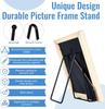 Picture Stands Holder Display Picture Easel Metal Plate Dish Tabletop Art Pictures Frame Photo Decorative Tabletop Art 1 Pc
