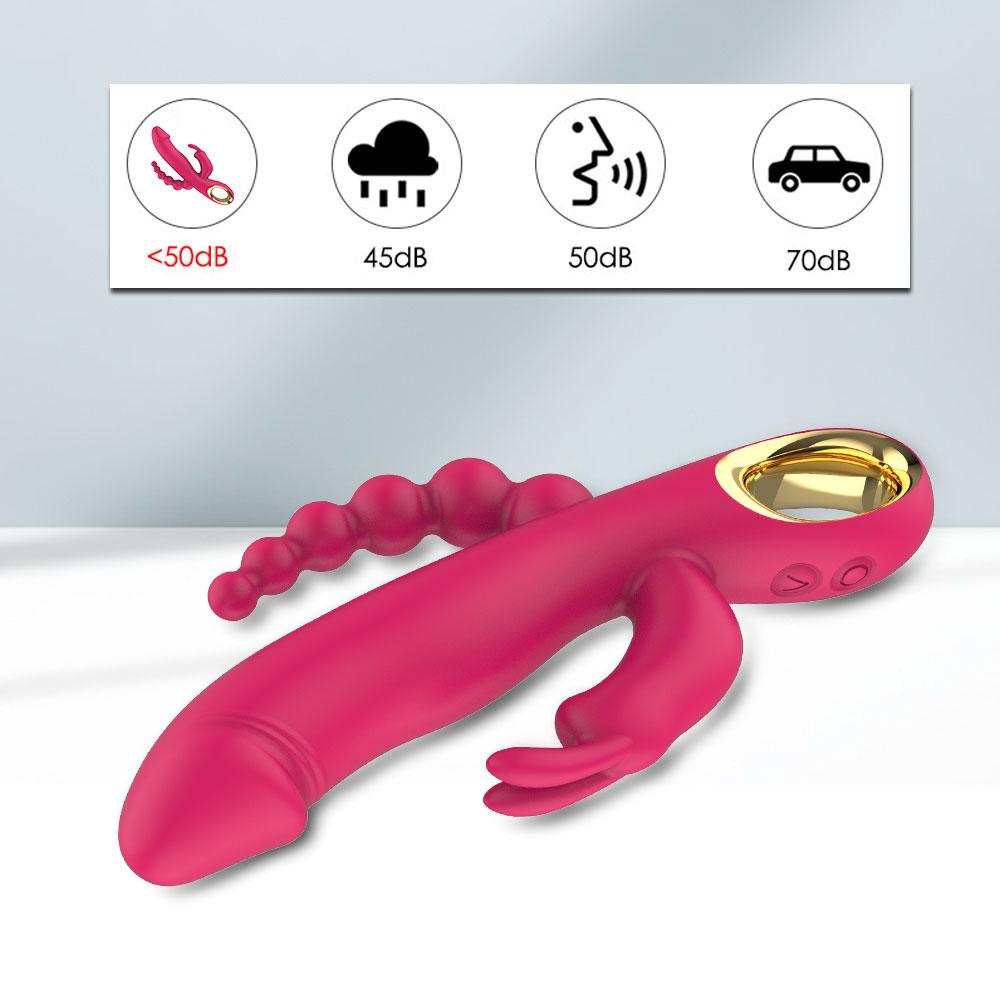 1pc wbijanie Dildo królik wibrator Sex zabawki G Spot wibrator analny dla kobiet 10 trybów wibracji stymulator waginalny masażer