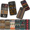 Phone Cover Print Design African Wax Casing for Apple iPhone 16 15 14 Plus 13 12 Mini 17 Pro Max + ProMax 16E Air 15+ Case