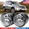 For Nissan Rogue11-13 Bumper Fog Lights Assemblies Clear Glass Lens Replacement