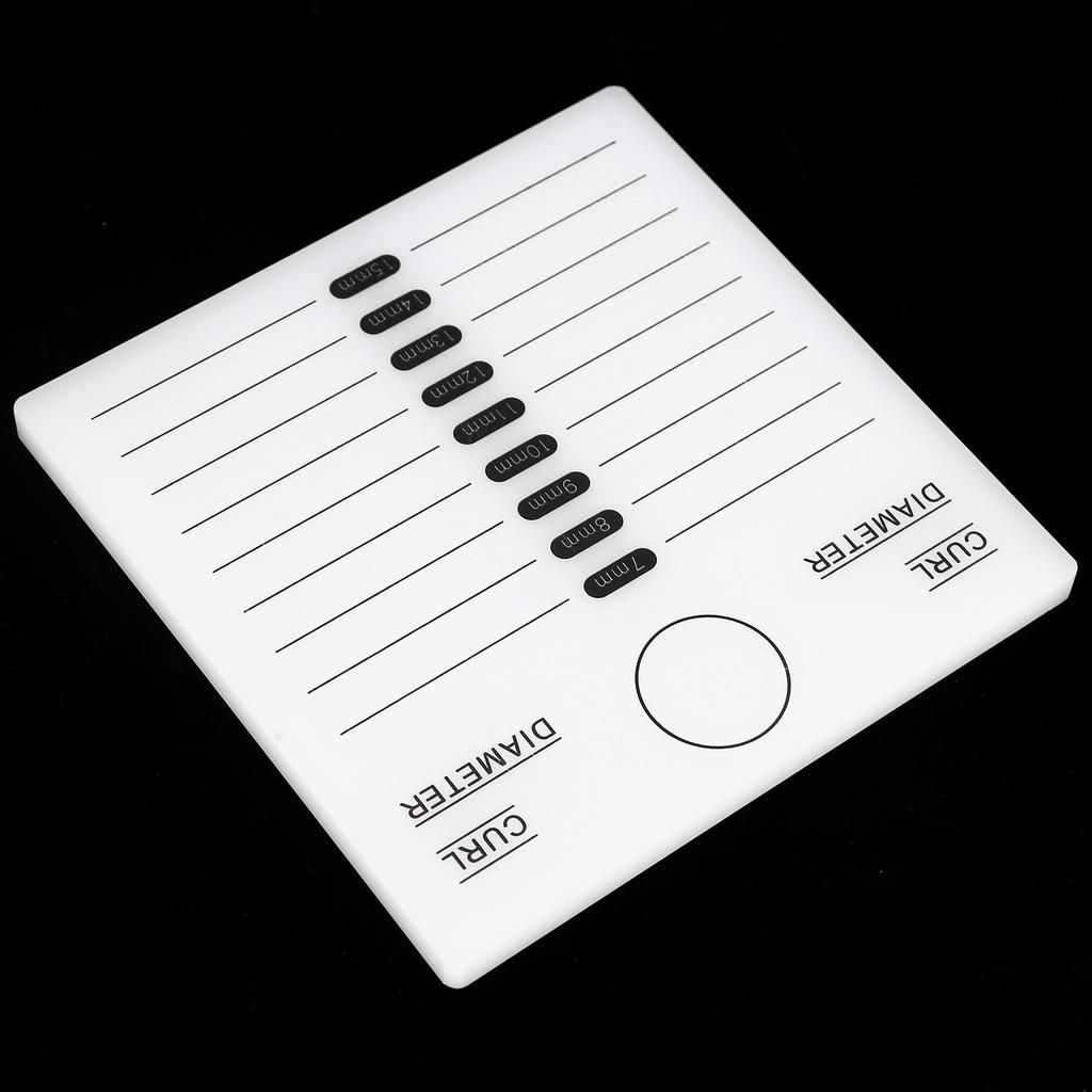 Acrylic False Eyelashes Glue Sticker Tray Eyelashes Extension Pallet Holder Accessory