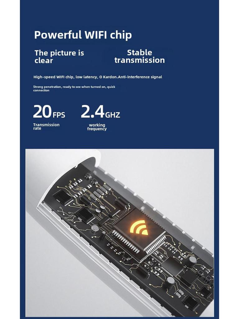 SL0011 WiFi Visual Ear Pick: HD Luminous Integrated Spoon for Ear Canal Cleaning