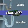 Sani Sticks Cleaning of Tubes, Pipes, Deodorizer, Enzymatic Treatment, Blue Sticks (48 Units)