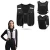 New Running Water Bottle Storage Vest Lightweight Running Vest Reflective Hydration Water Chest Pack With Phone Holder