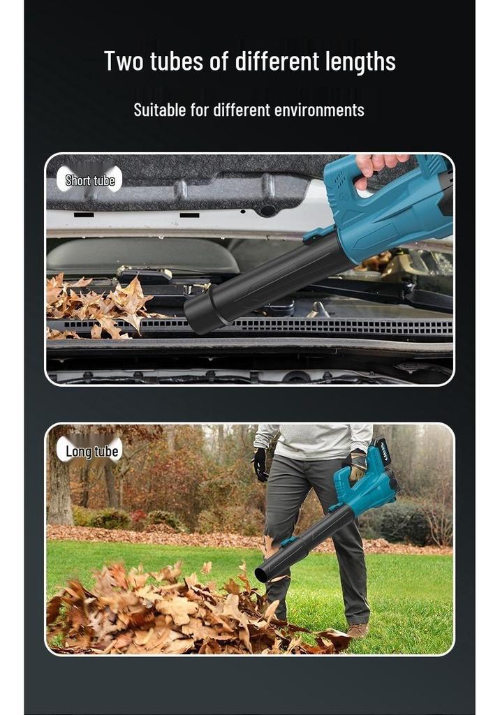 Industrial-Grade Powerful Electric Snow and Leaf Blower with Turbine Fan