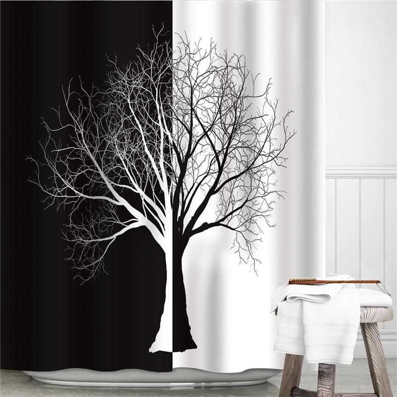 3D Grey Geometric Stone Shower Curtains Fabric Waterproof Bathroom Curtain Renew Home Hotel Decorative Curtains Blackout Screen
