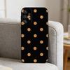 V-Vintage Ins Style Polka Dot   Phone Case For Samsung S25,S24,S21,S22,S23,S30,Ultra,S20,Plus,Fe,Note,10,9,5G Black Cover