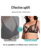 European & American Plus Size Anti-Sagging Mesh Lingerie Bra for Large Busts