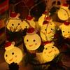Christmas Decorative Lights String Snowman Christmas Tree Hanging Lights Showcase Shop Scene Decoration Atmosphere Lights