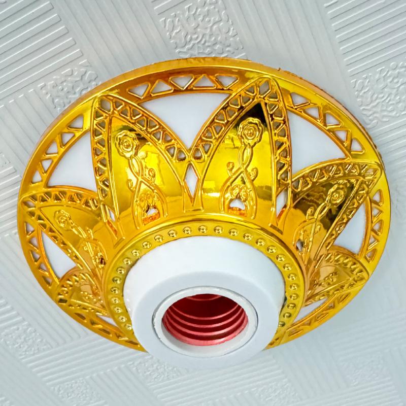 1 Bucată DIY Suport Lampă Universal Bec Economizor Stil European E27 Soclu Lumină Suport Lampă Rotund Retro