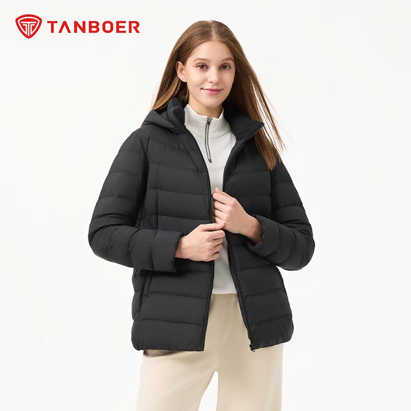 

Tanboer Women s Lightweight Detachable Hood Down Jacket TB5330236A 6XL (200)