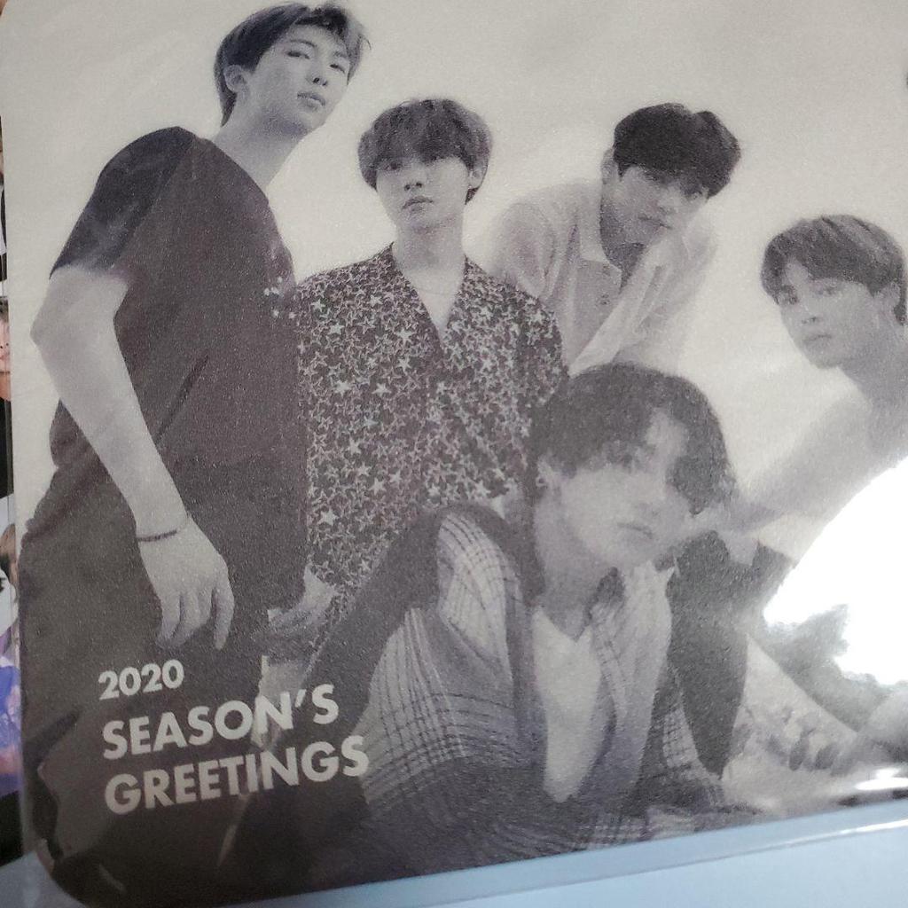 [USED] BTS Seagreen Weverse Bonus Mouse Pad