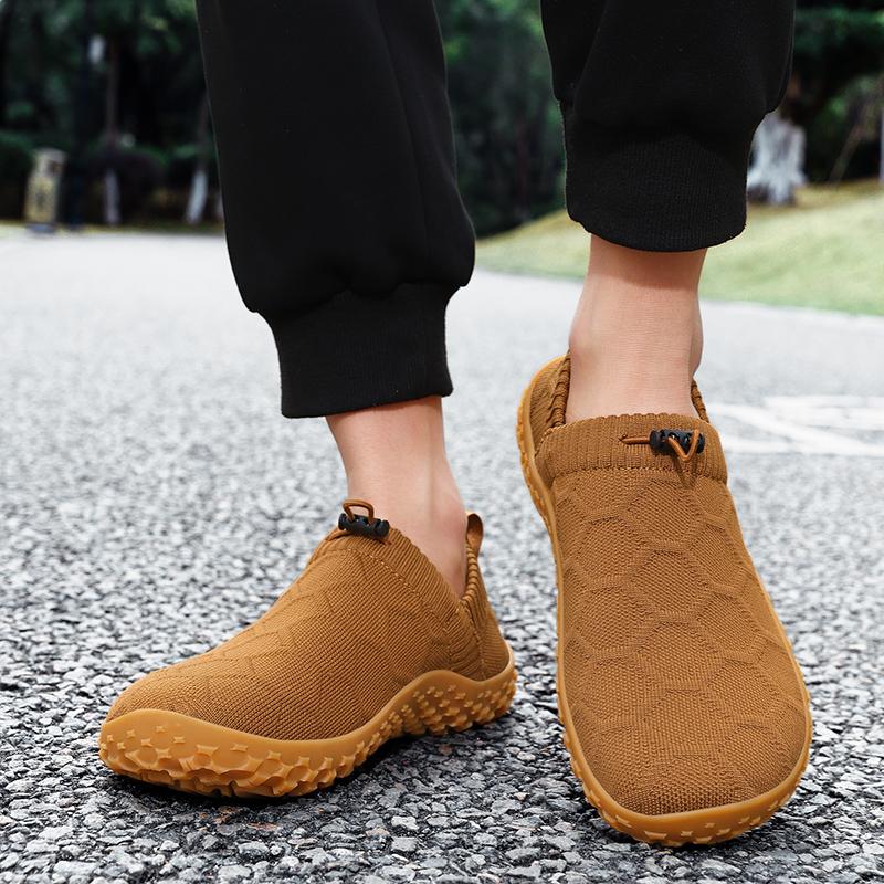 Couples' Comfortable Fit With Elastic Band Casual Shoes Anti Slip And Wear-Resistant Barefoot Shoes Suitable For Outdoor Sports