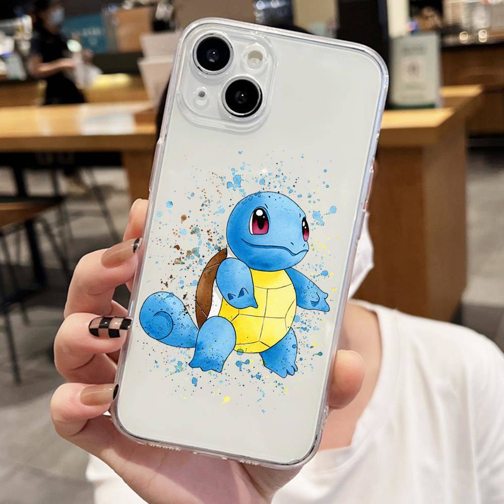 E-50 Pokemon Dragon Θήκη για iPhone 7 8 11 12 13 14 15 16 Pro Max Plus Mini Xiaomi Redmi A3 9A 9C 10A 10C 13C Note 9 11 Realme Narzo C30 C55