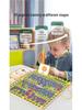 Magnetic Maze Car Parking and Alphabet Game for Spelling and Recognition