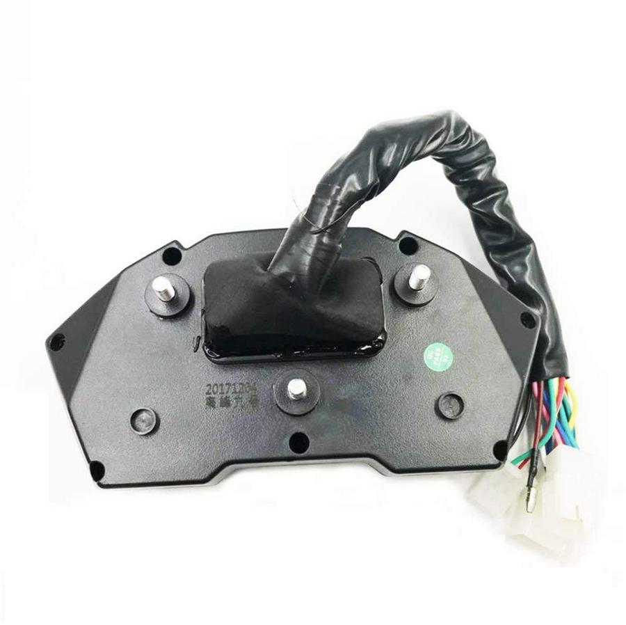 13000RPM 9-16V Motorcycle LCD Digital Speedometer Odometer Gear Indicator Meter