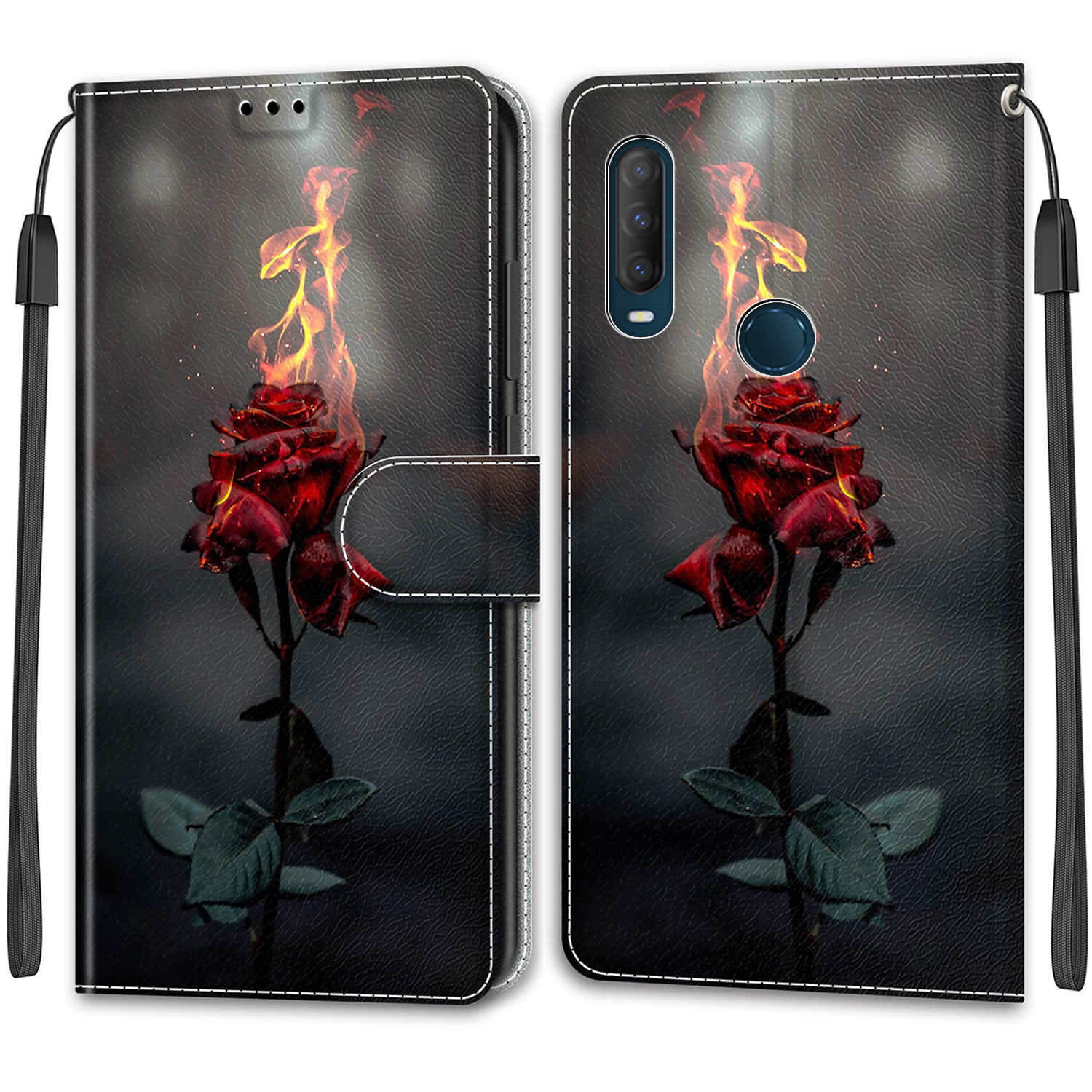 

Роскошный окрашенный кожаный чехол-книжка, защитный чехол для Alcatel 1S/Alcatel 3L (2020) Alcatel 1S