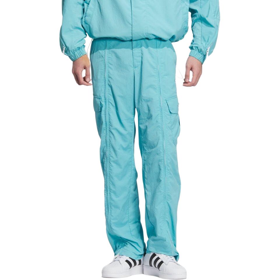 Adidas Originals x KR OP Cargo Pants Men's Cyan IZ4921