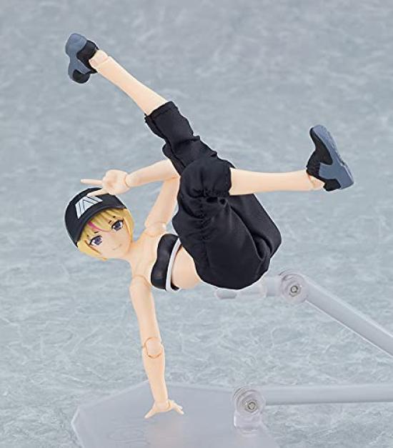 Figma Styles ženské tělo s koordinací tech wear malovaná pohyblivá figurka [Yuki] neměřítko ABS&PVC