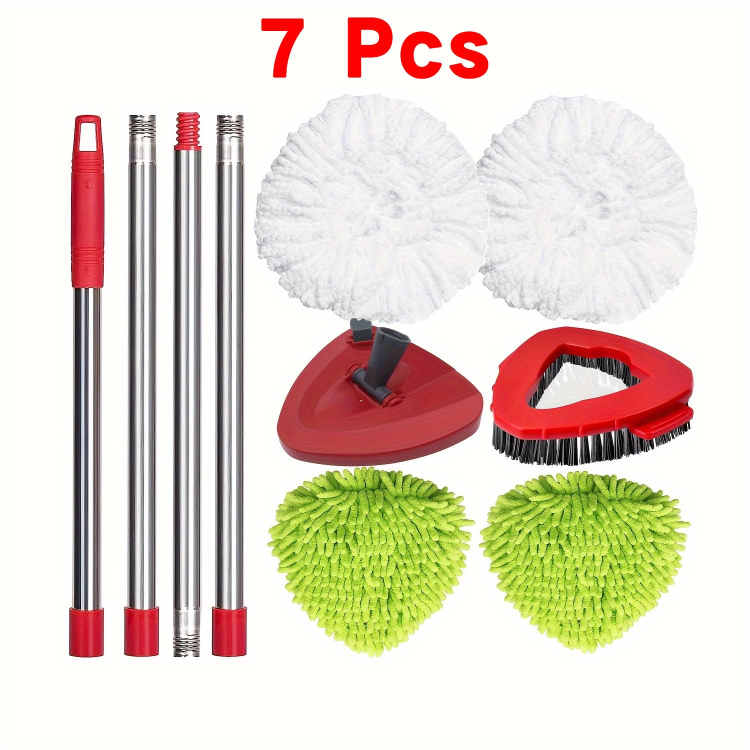 

Насадка для швабры с отжимом для EasyWring 1 бак, Улучшенная насадка-щетка для скрабирования, Сменная насадка для швабры, совместимая с Vileda/O-ceda