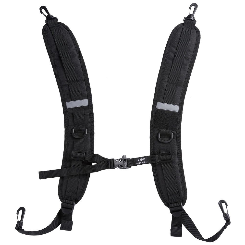 New Black Backpack Straps Oxford Cloth Shock Absorption Replacement Strap Bags Shoulder Strap Climbing Hiking