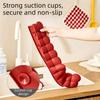 Silicone Sink Baffle Suction Cup Sink Water Blocking Strip Durable Splash Guard  Wash Basin