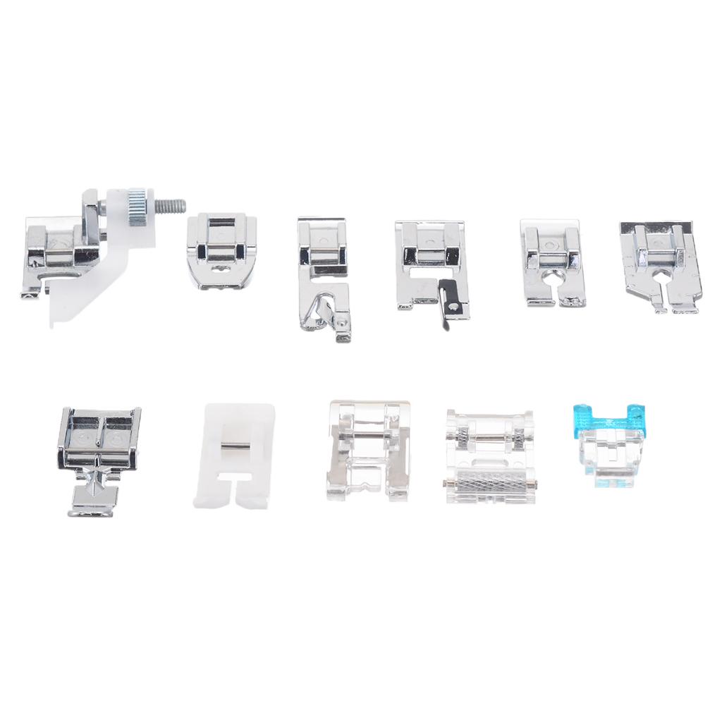11pcs Multi Function Domestic Sewing Machine Presser Accessories Set