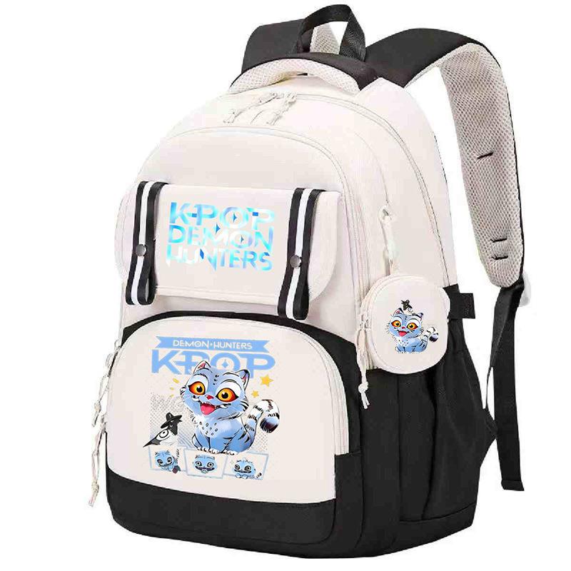 KPop Demon Hunters Demon Hunters Peripheral Korean Version Schoolbag To Reduce the Burden and Protect the Spine for Primary and Secondary