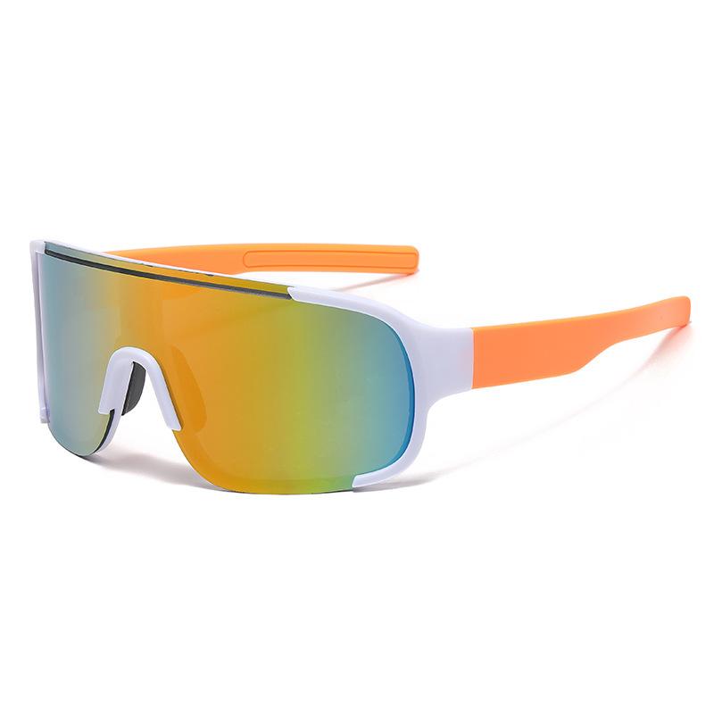 4743 New Sunglasses Outdoor Cycling Glasses Men'S And Women'S Colorful Sunglasses Trendy Sunshade Sports Glasses