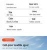 Real Wool Waterproof Winter Boots -40°F, Non-Slip Genuine Leather