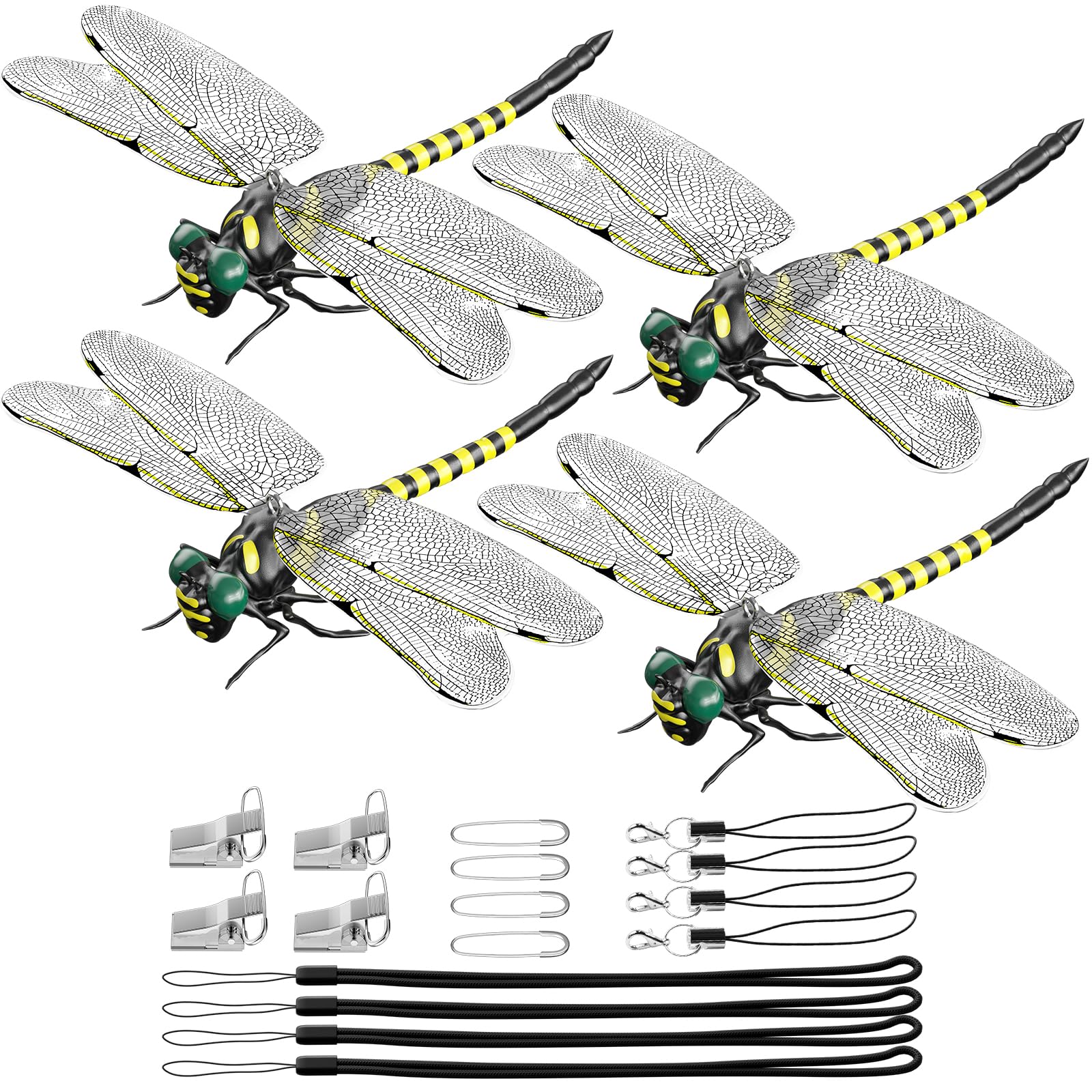 

Репеллент от насекомых Стрекоза Репеллентные товары Стрекоза Враг-вредитель Репеллент от насекомых Модель животного-насекомого Повышенная прочность Предотвращение насекомых