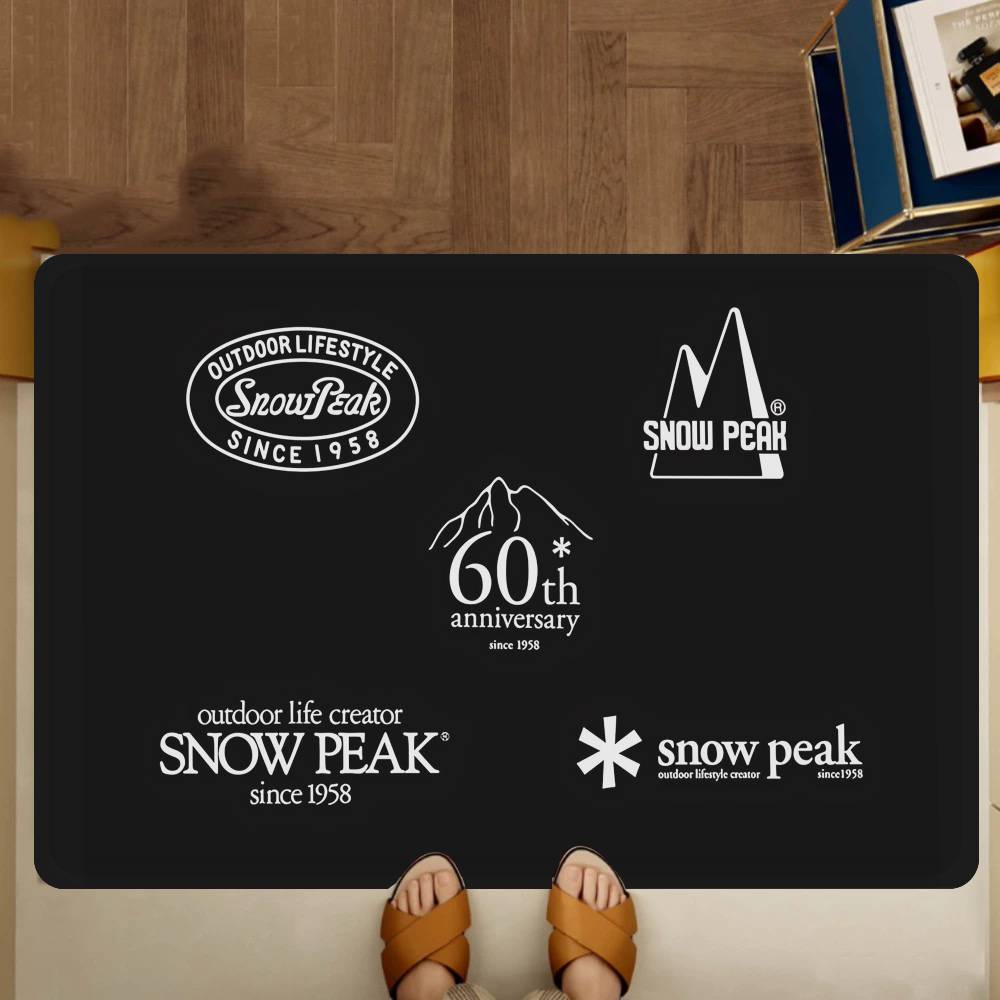 S-Snows COOL Peak Room Mats Retro Multiple Choice Living Room Kitchen Rug Non-Slip Welcome Rug