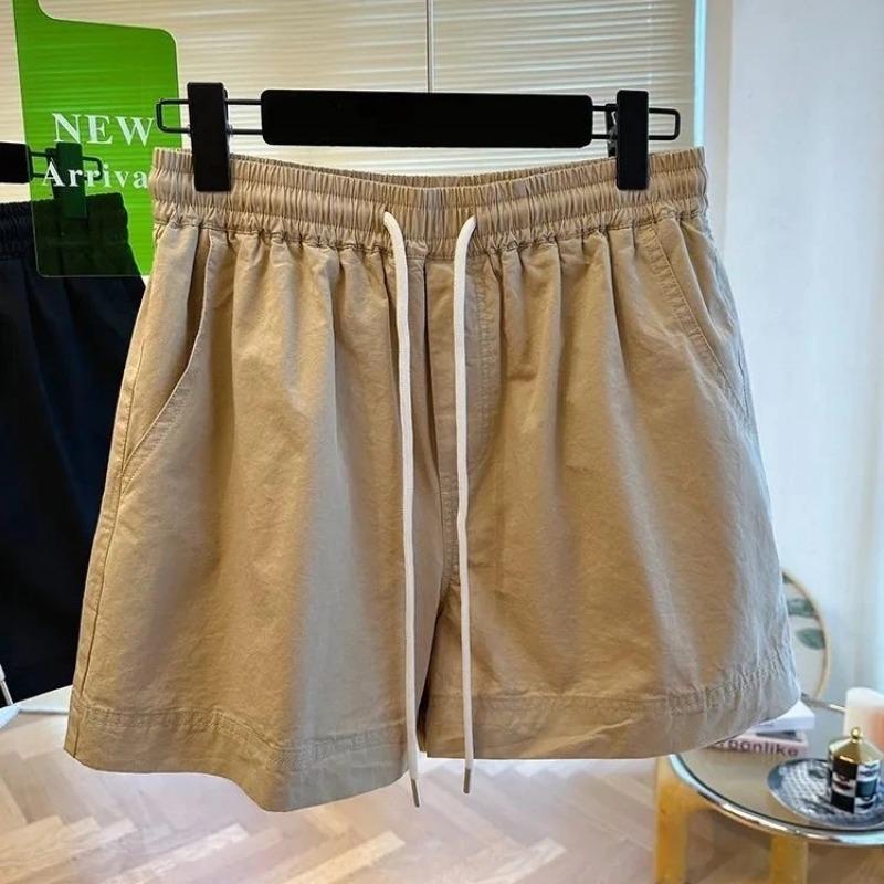 

Shorts Pants Women Summer Cotton Versatile Vintage Loose Large Size Casual Wide Leg Pants Shorts XXL дубильна кора