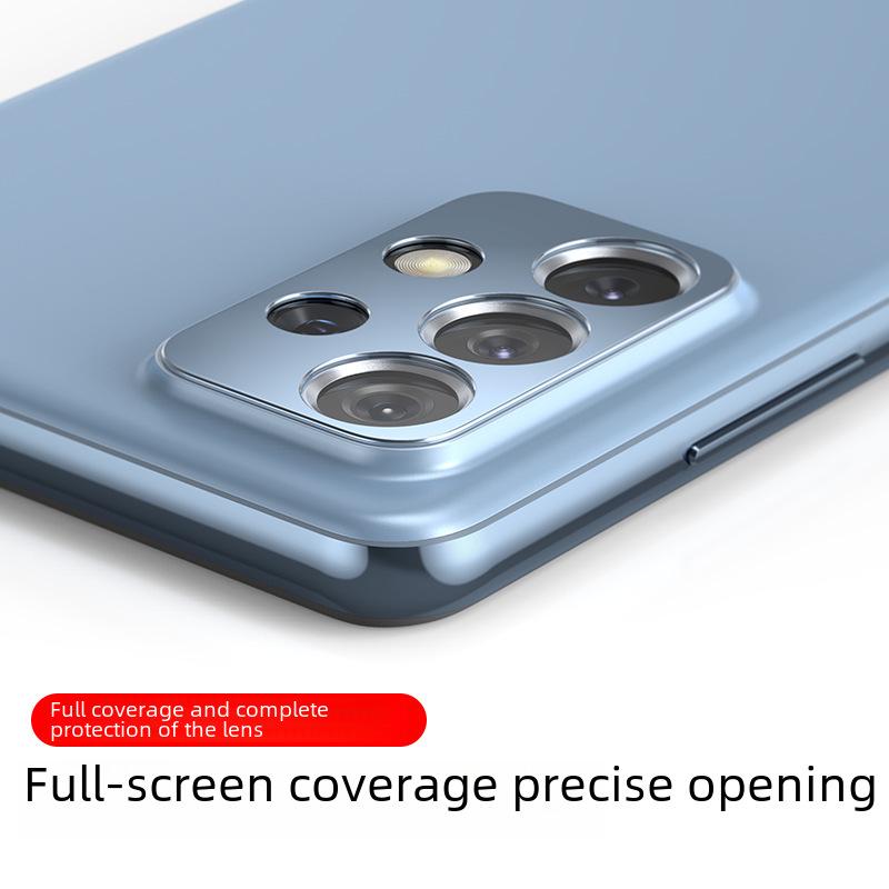 Protector de Lente Samsung A52/A53: Película Metálica Antiarañazos