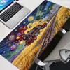 Large Gaming Mouse Pad Anime Pc Abstract Oil Painting Computer Gamer Desk Mat For Cs Go Lol Xxl Laptop Kawaii Mousepad